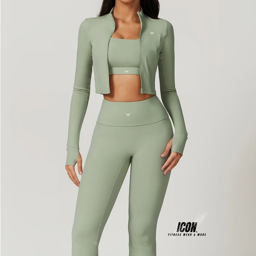 ICON. סט חליפה דגם גל